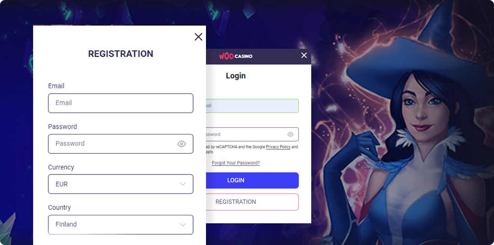 Woo Casino Login and Registration